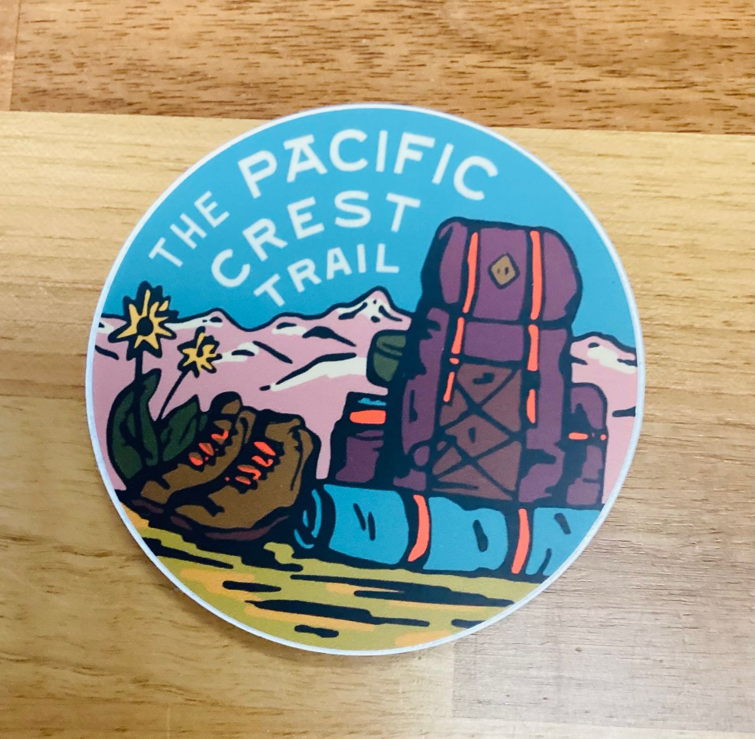 Pacific Crest Trail  Sticker