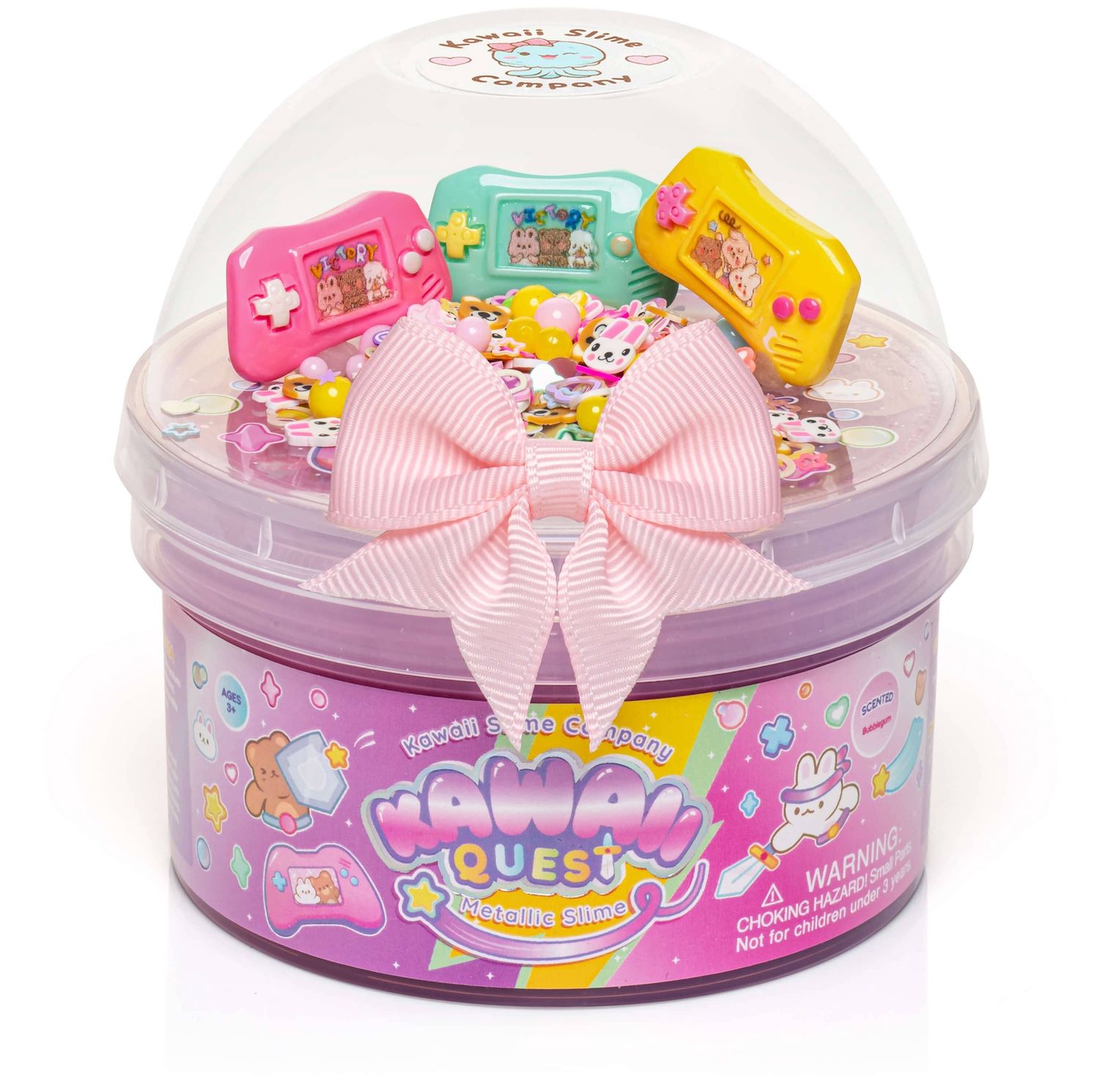 Kawaii Quest Metallic Signature Dome™ Slime (4pcs/case)
