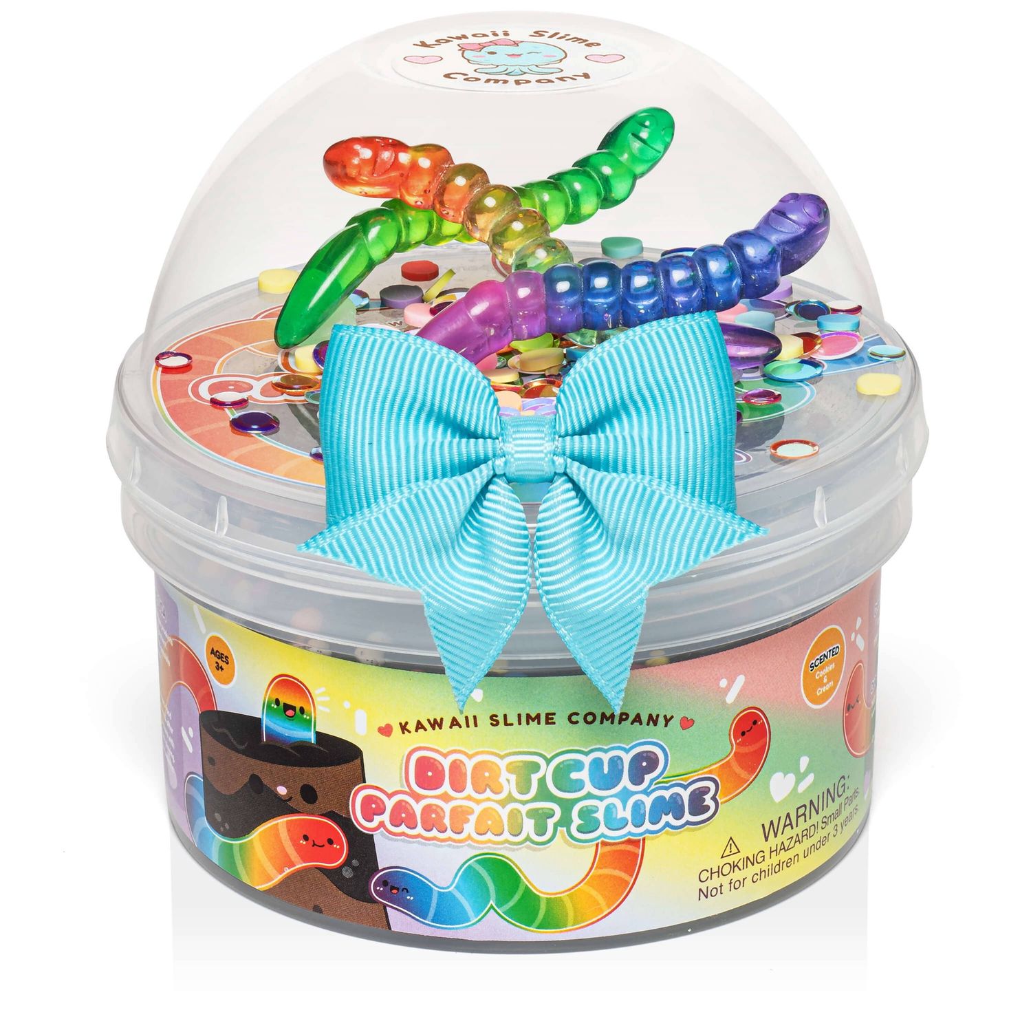 Dirt Cup Parfait Crunchy Signature Dome™ Slime (4pcs/case)