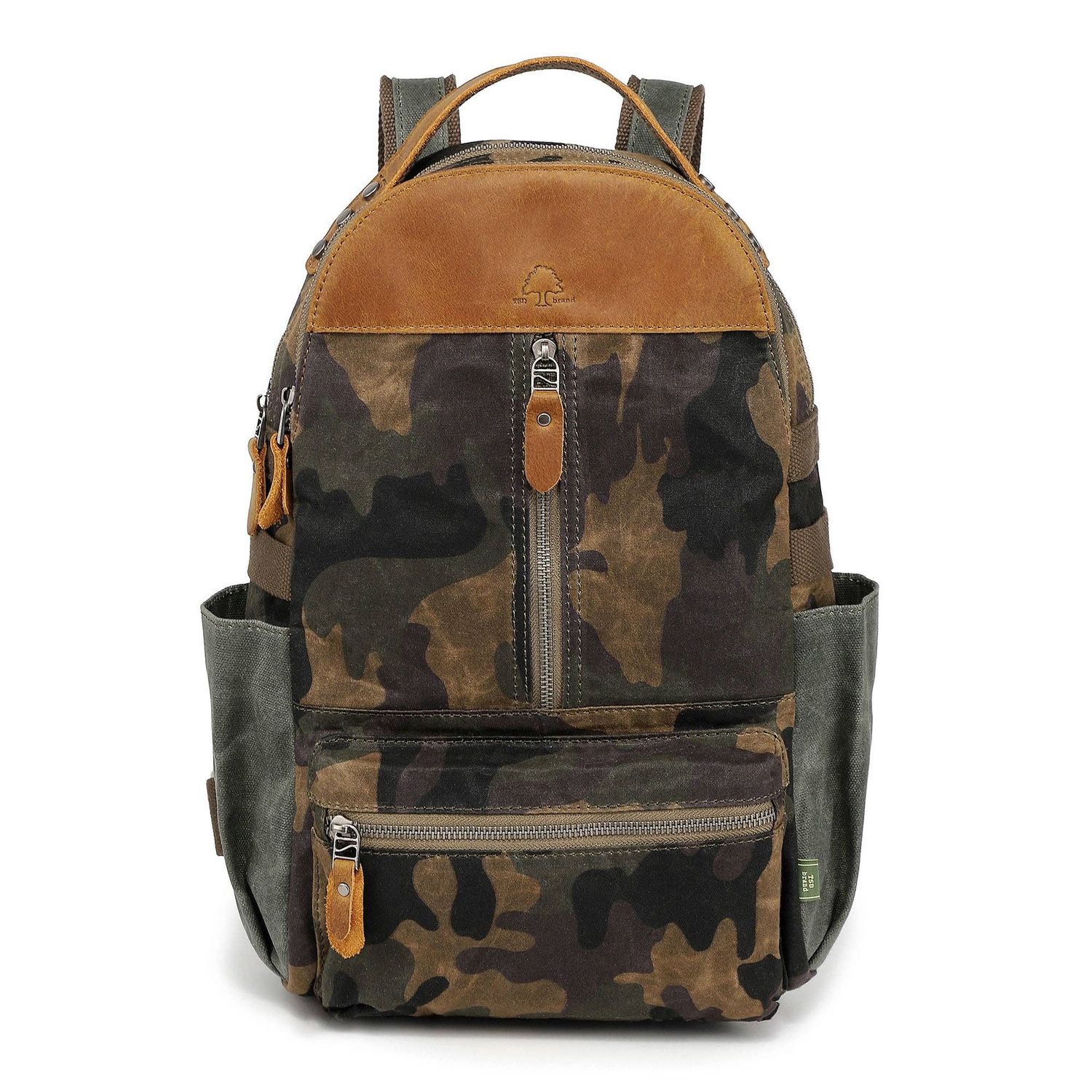 Mountain Leaf Backpack: Olive Camo