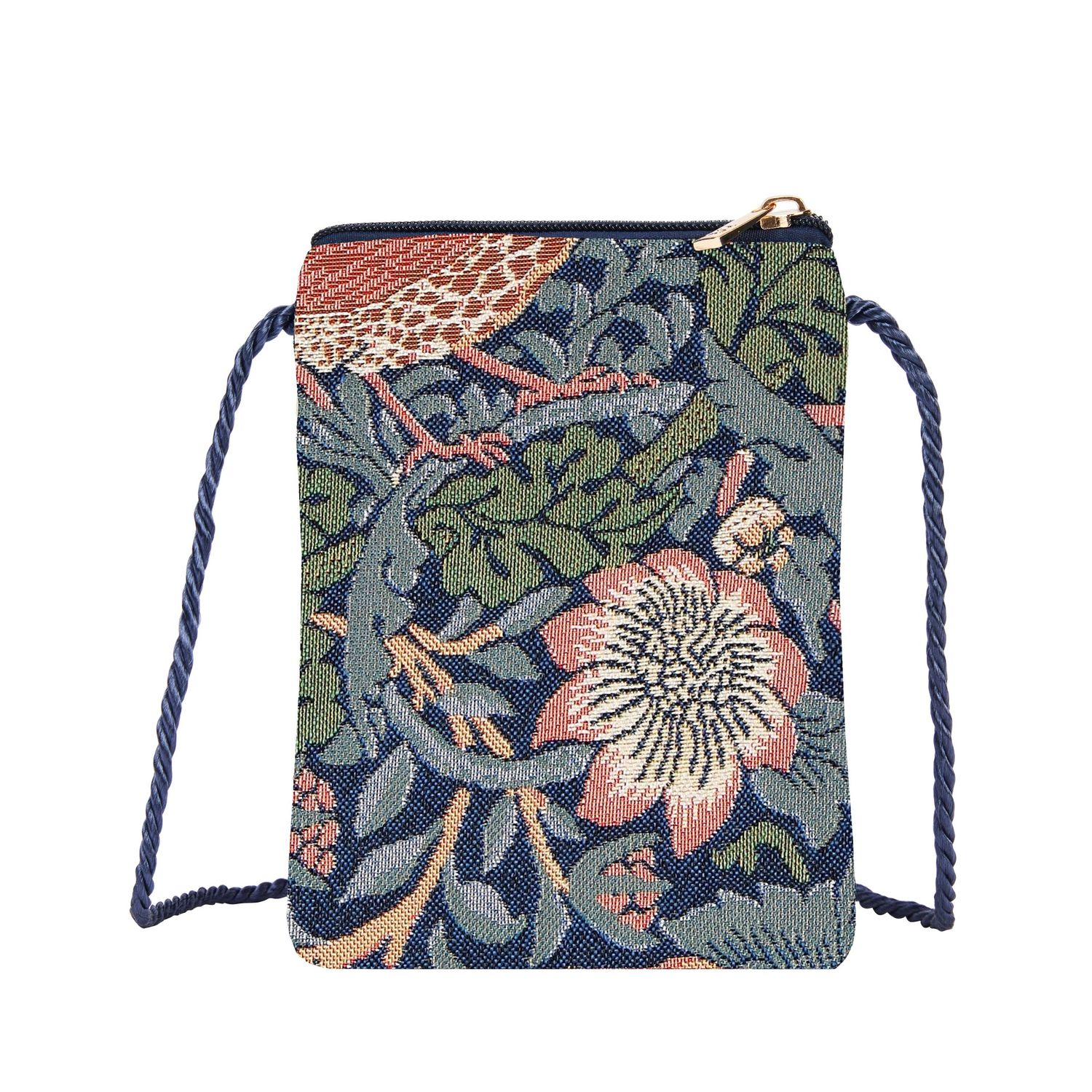 Smart Bag - William Morris Strawberry Thief Blue