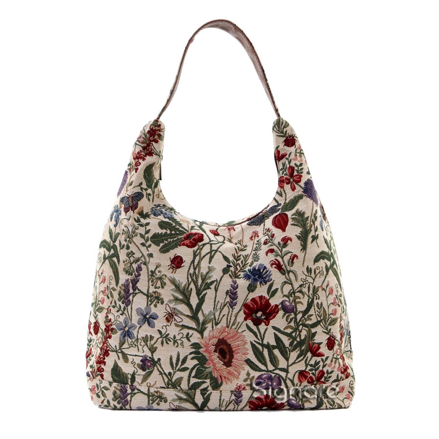 MORNING GARDEN HOBO HANDBAG SHOULDER BAG