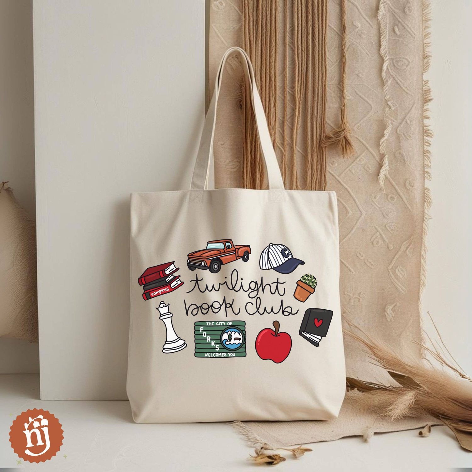 Twilight Book Club Tote Bag
