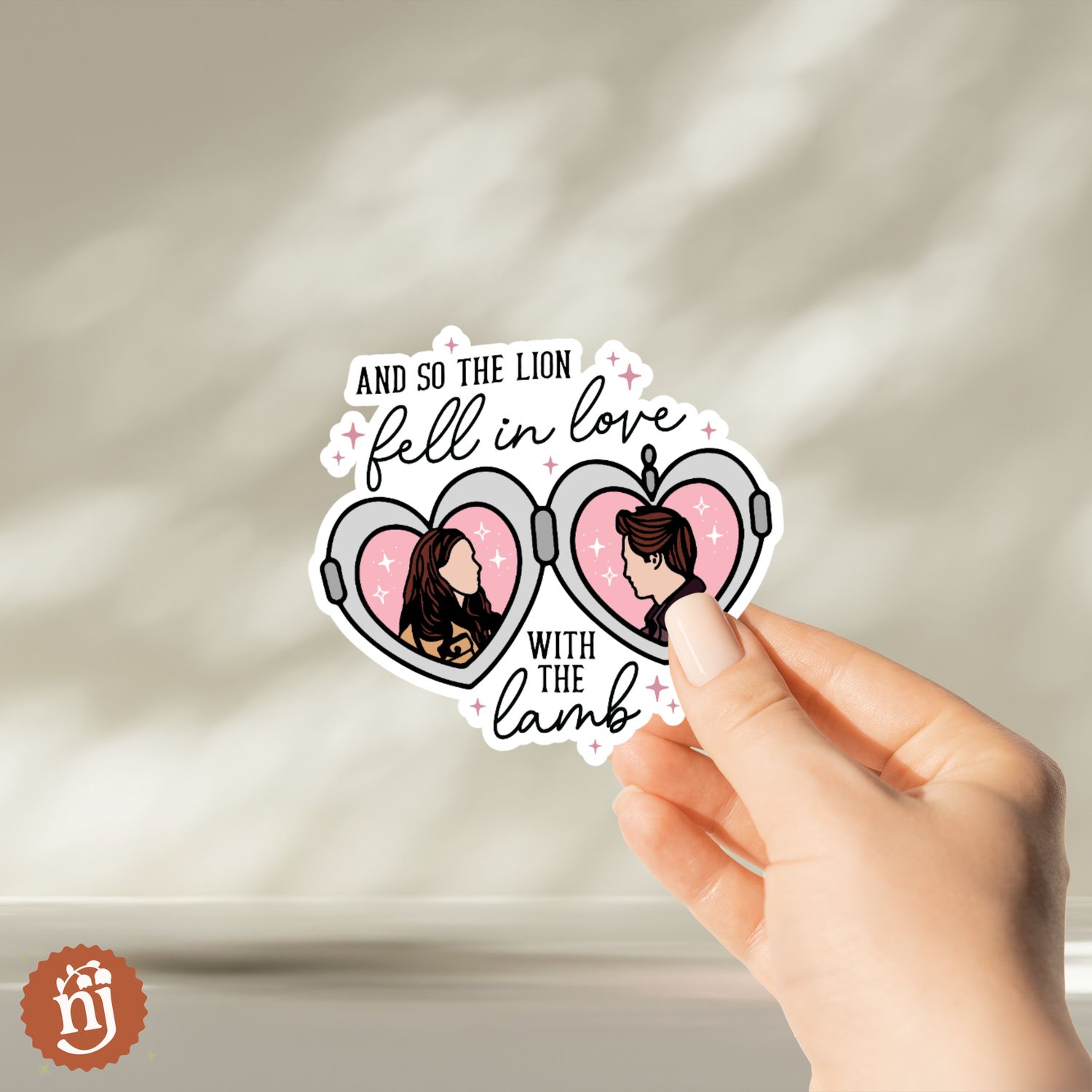 The Lion Fell in Love with the Lamb Sticker | Twilight