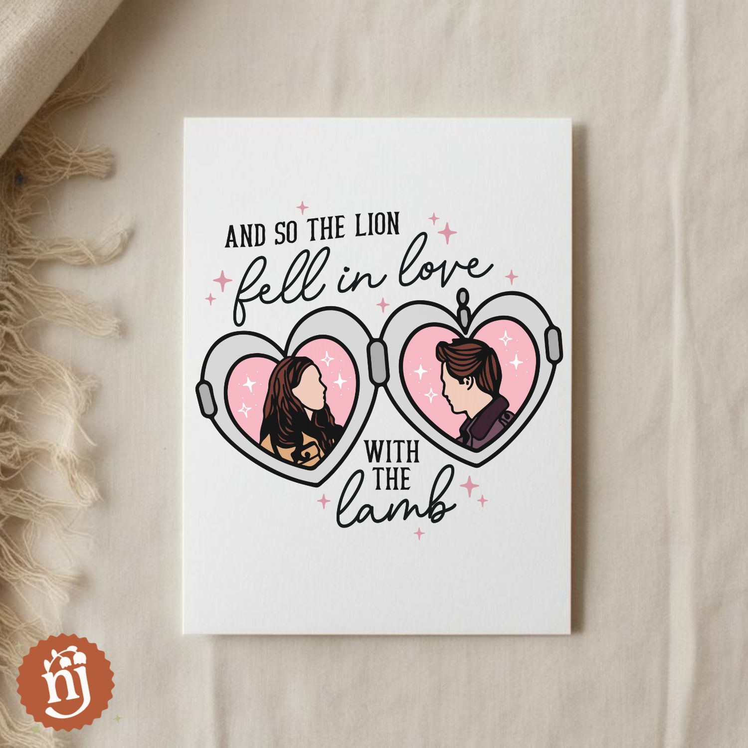 Twilight Inspired Bella &amp; Edward Romantic Greeting Card