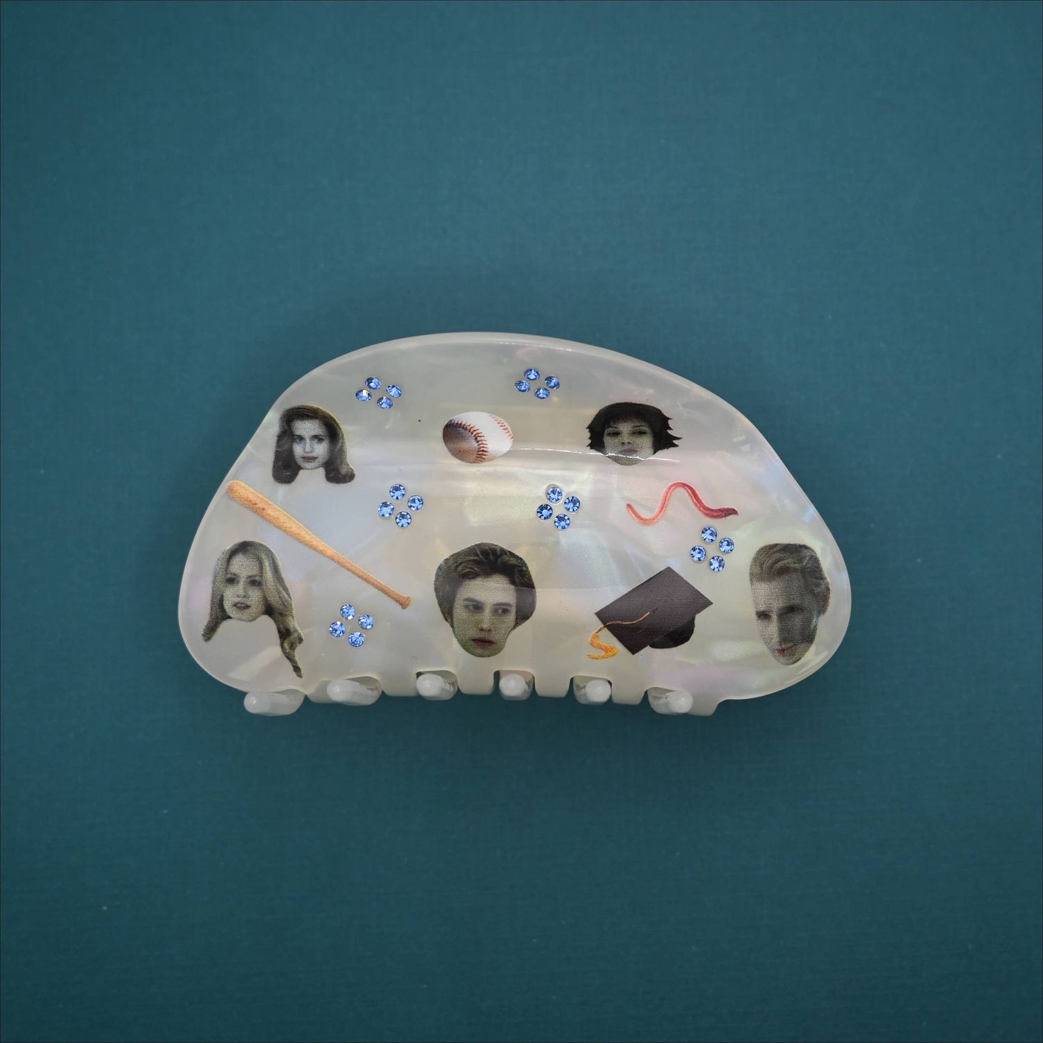Twilight Character Collage Hair Clip