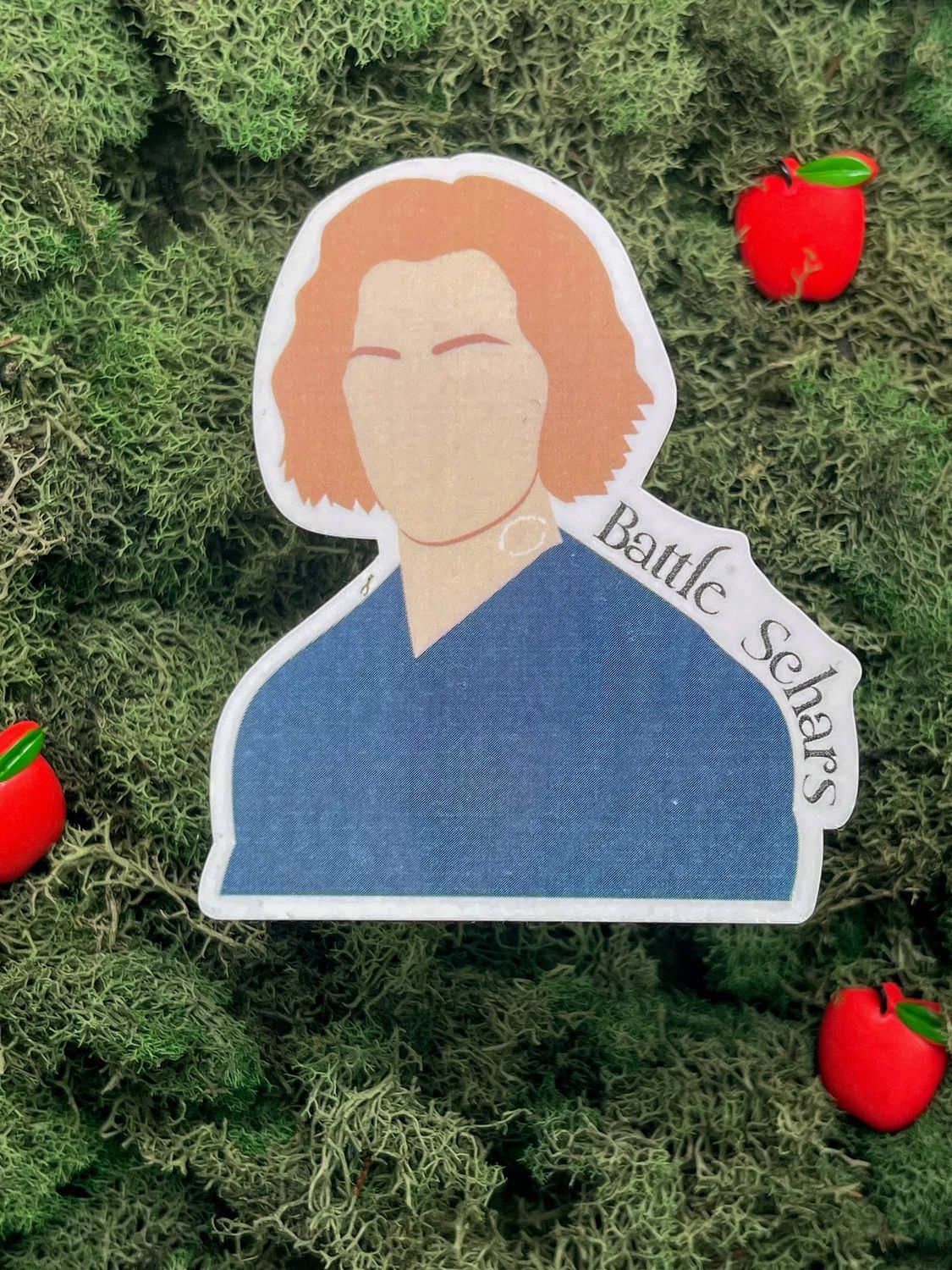 Jasper Hale 'Battle Scars' Vinyl Sticker