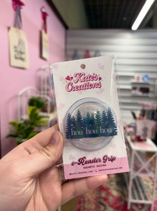 Twilight Inspired Kindle Grip - Hoa Hoa Hoa