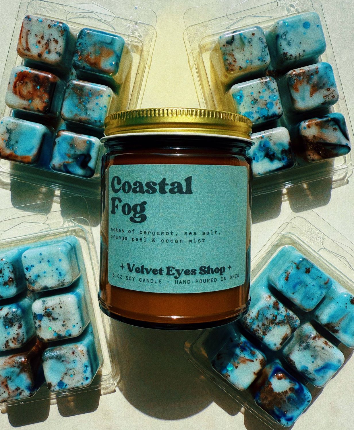 Coastal Fog Soy Candle: 8oz