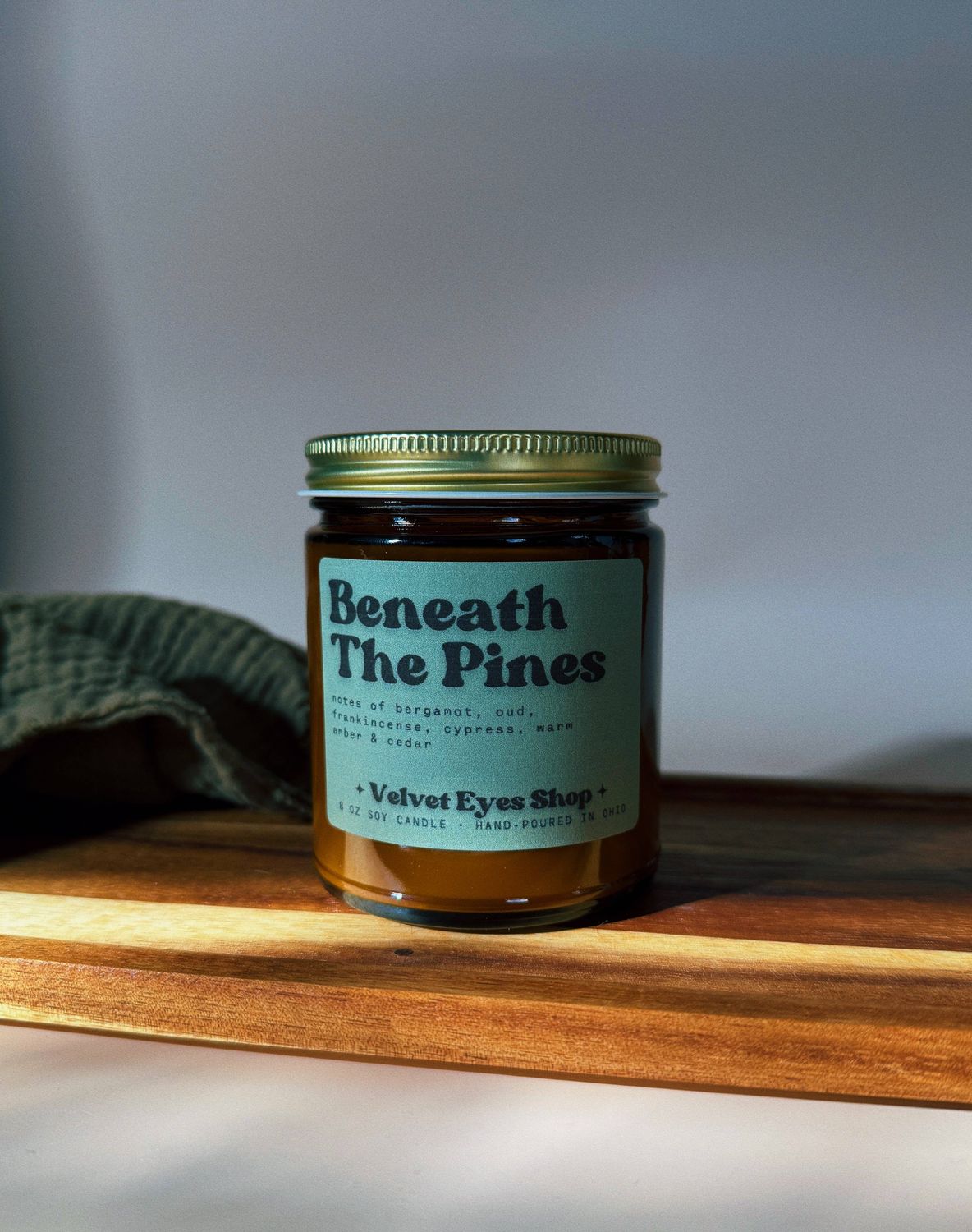 Beneath The Pines Soy Candle: 8oz