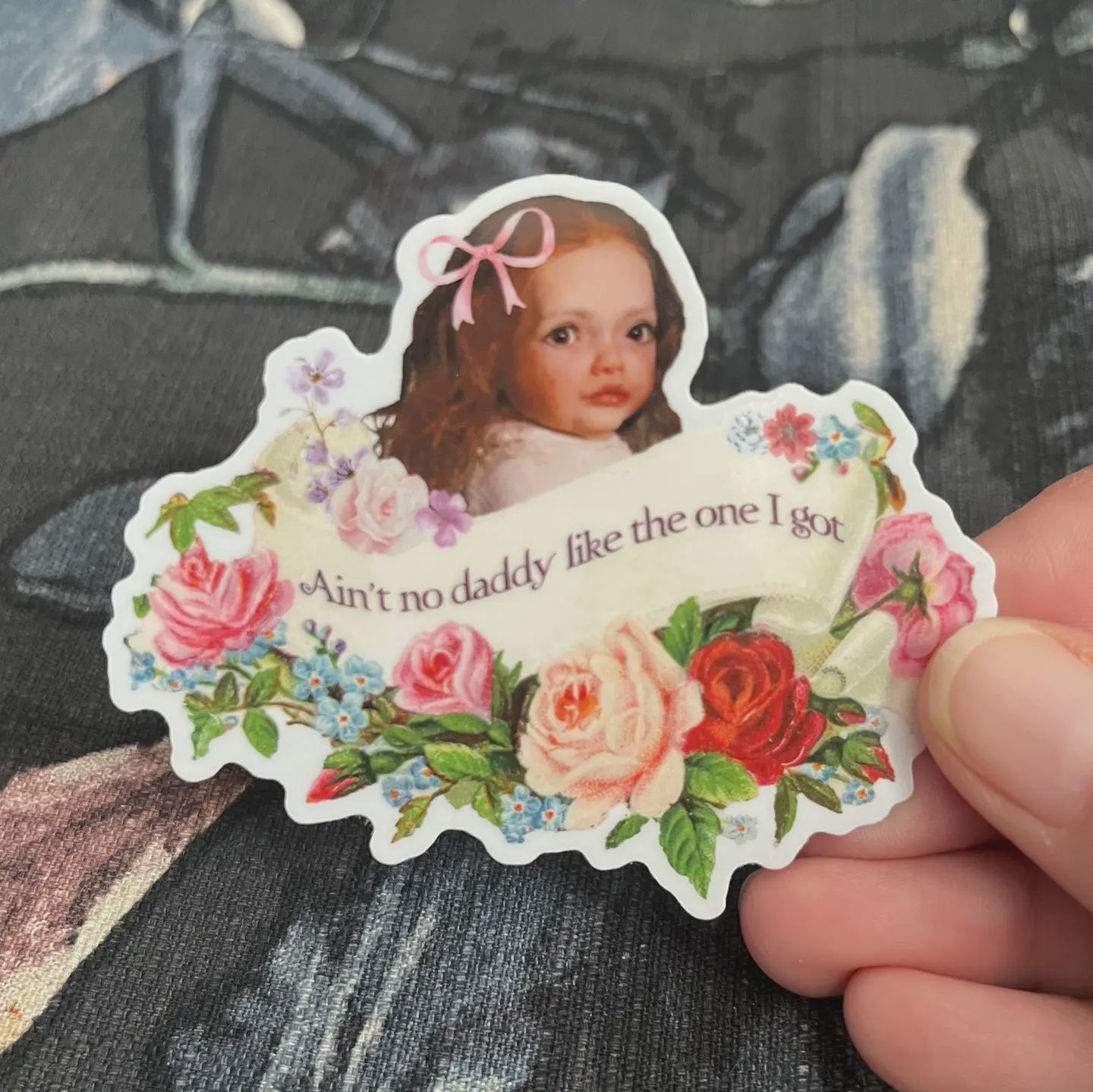 Renesmee No Daddy Like the One I Got 3” Twilight Sticker