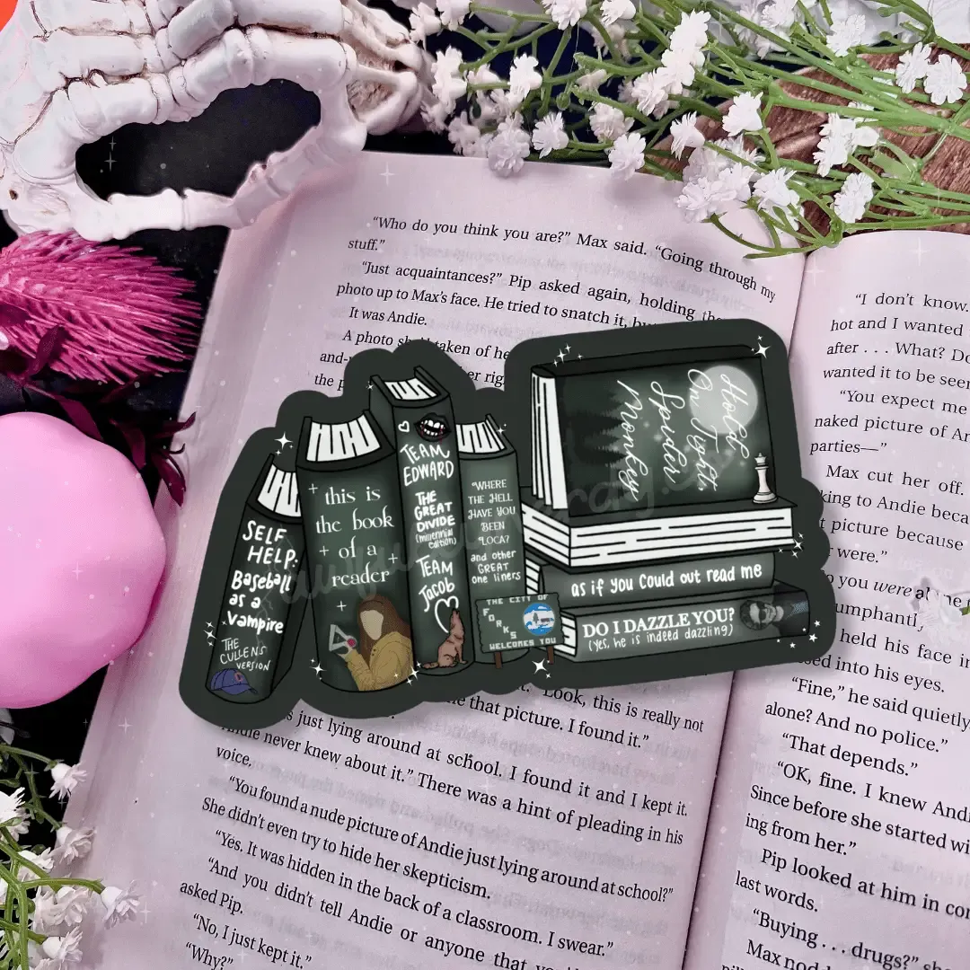 Twilight Books and Quotes Inspired Cardstock Bookmark