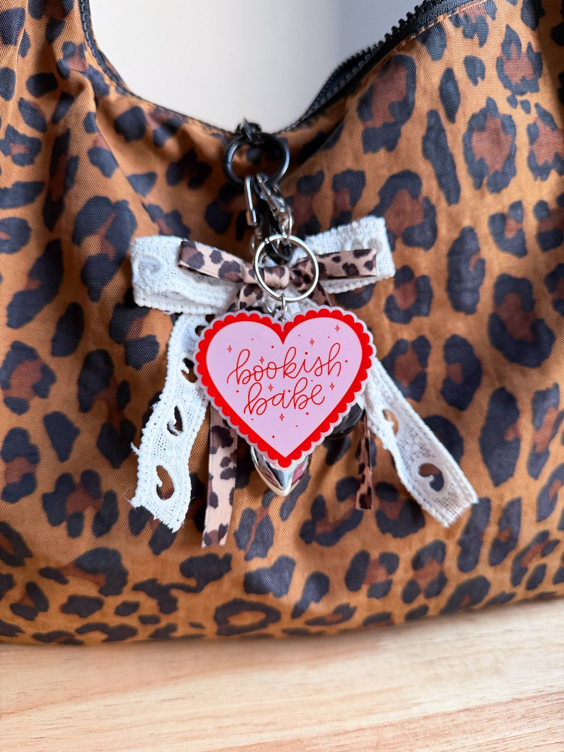 Bookish Bae Keychain/Bag Charm