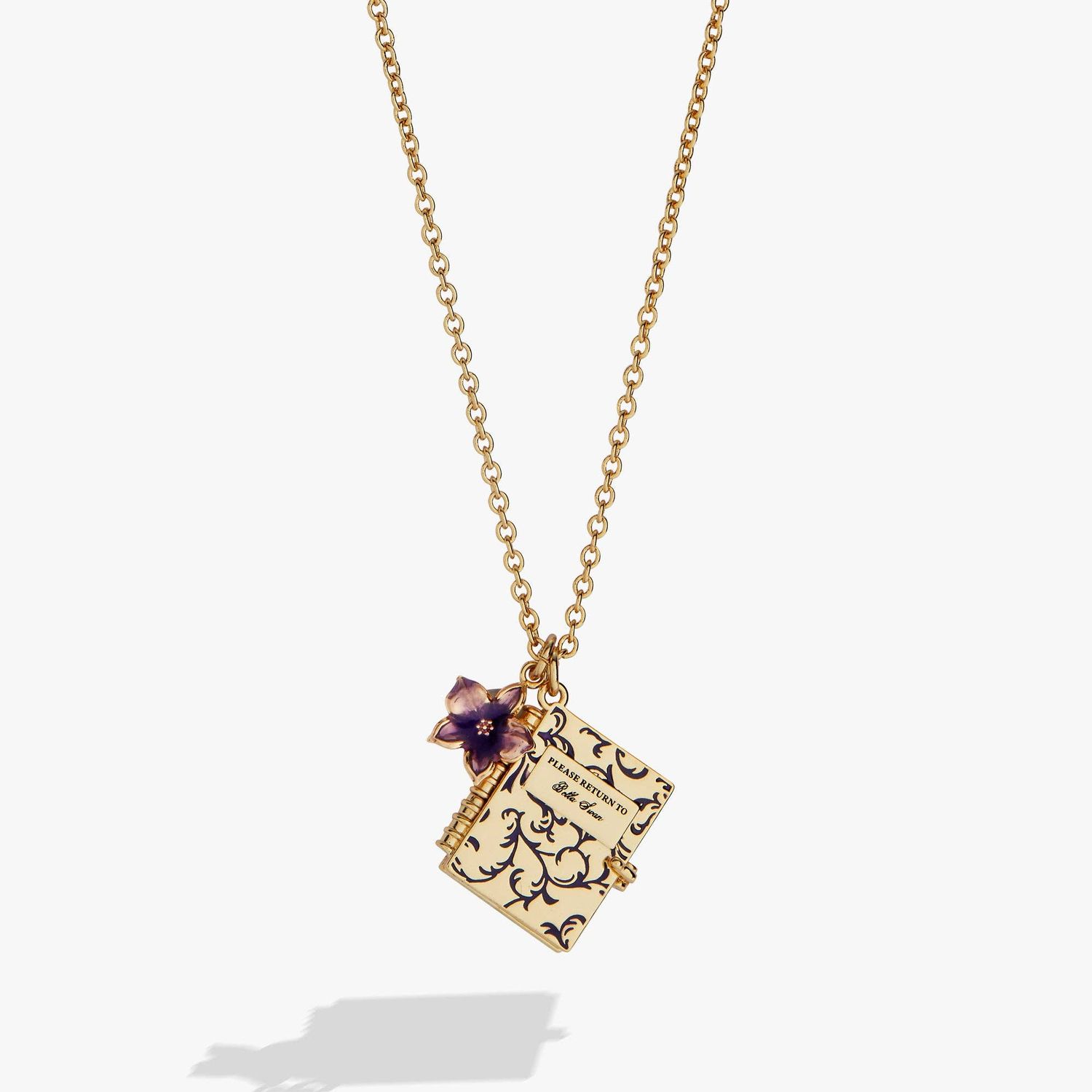 The Twilight Saga Bella's Notebook Locket Necklace: Gold