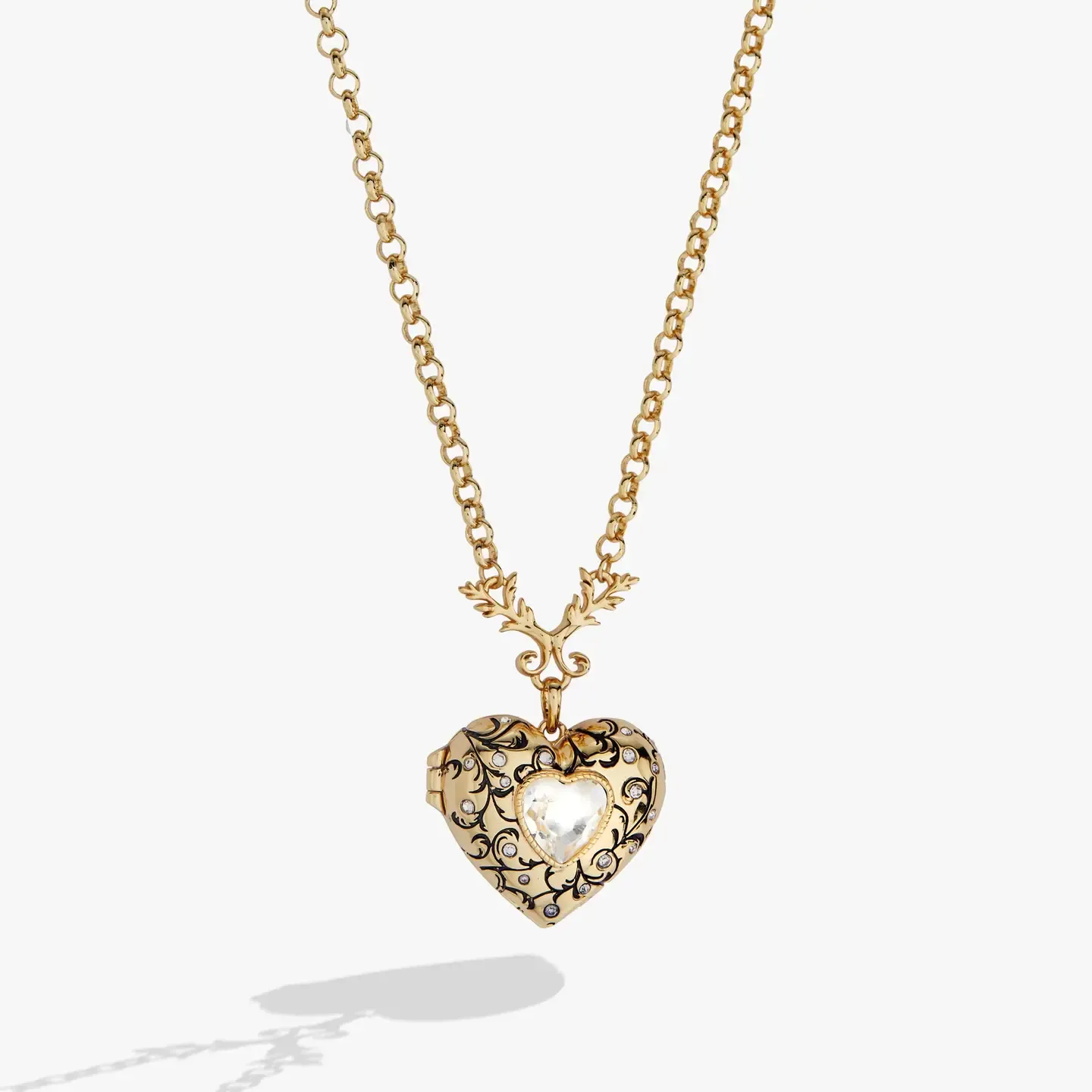 The Twilight Saga Spider Monkey Locket Necklace Gold