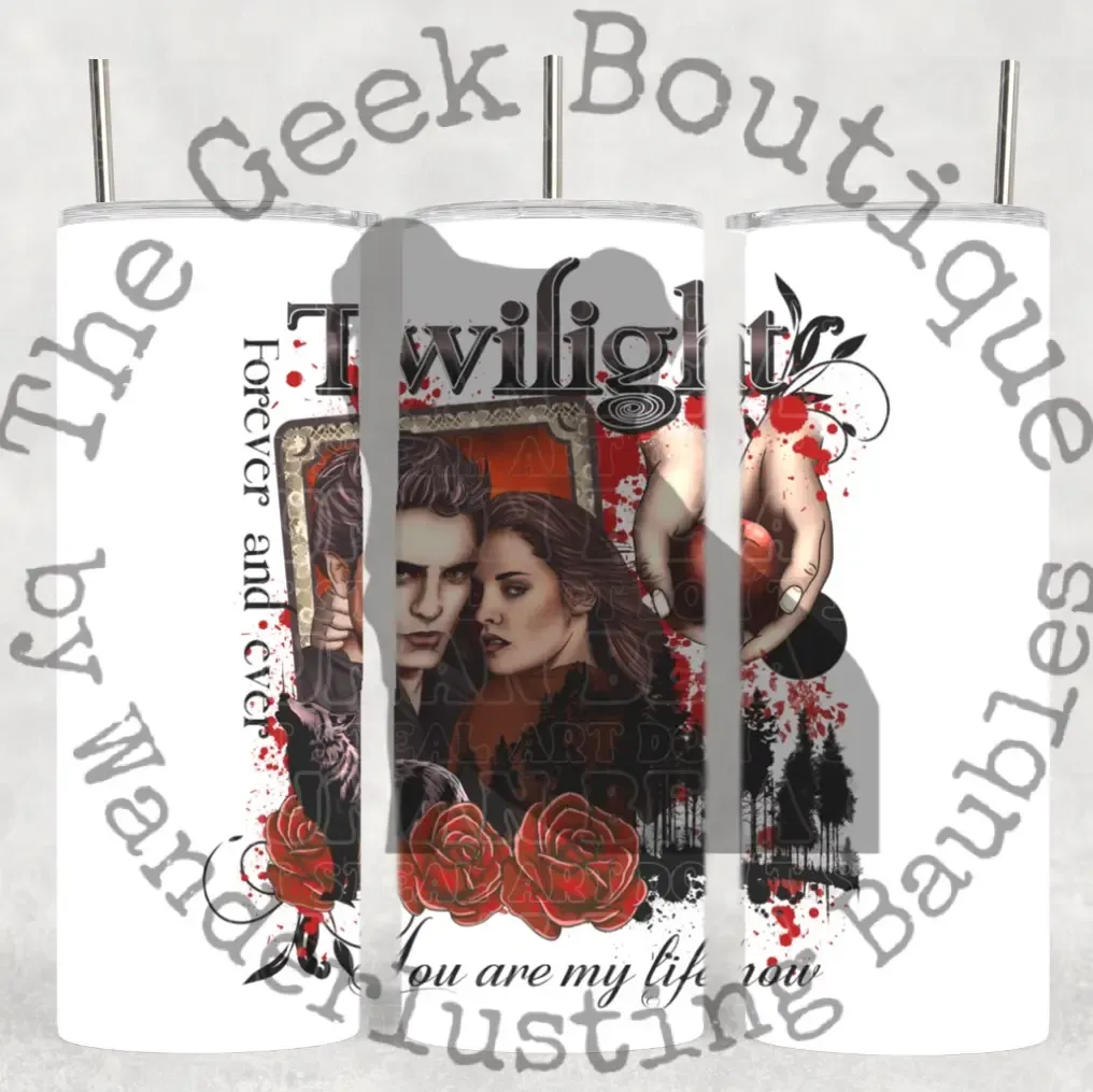 Vampire Movie Twilight Inspired Book Simple Tumbler