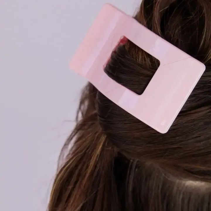 Rectangle Cutout Claw Clip