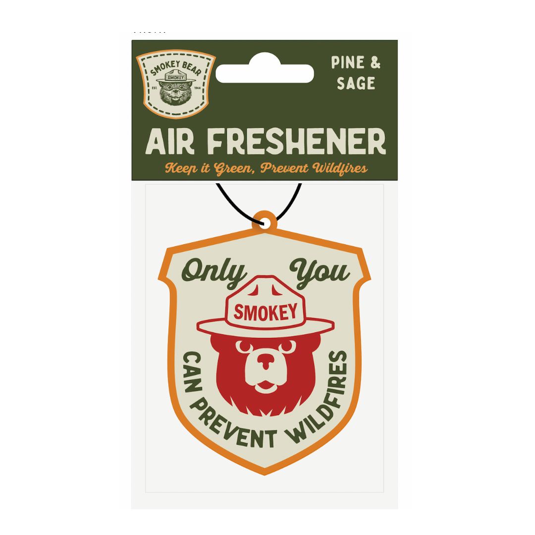 Pine &amp; Sage - Smokey Bear Air Freshener
