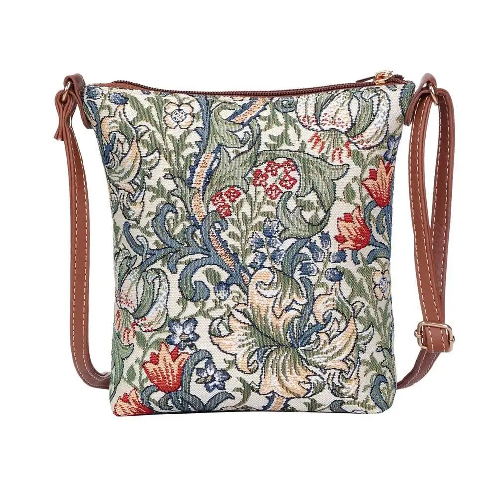 Sling-Glily | William Morris Golden Lily Sling Bag Purse Crossbody
