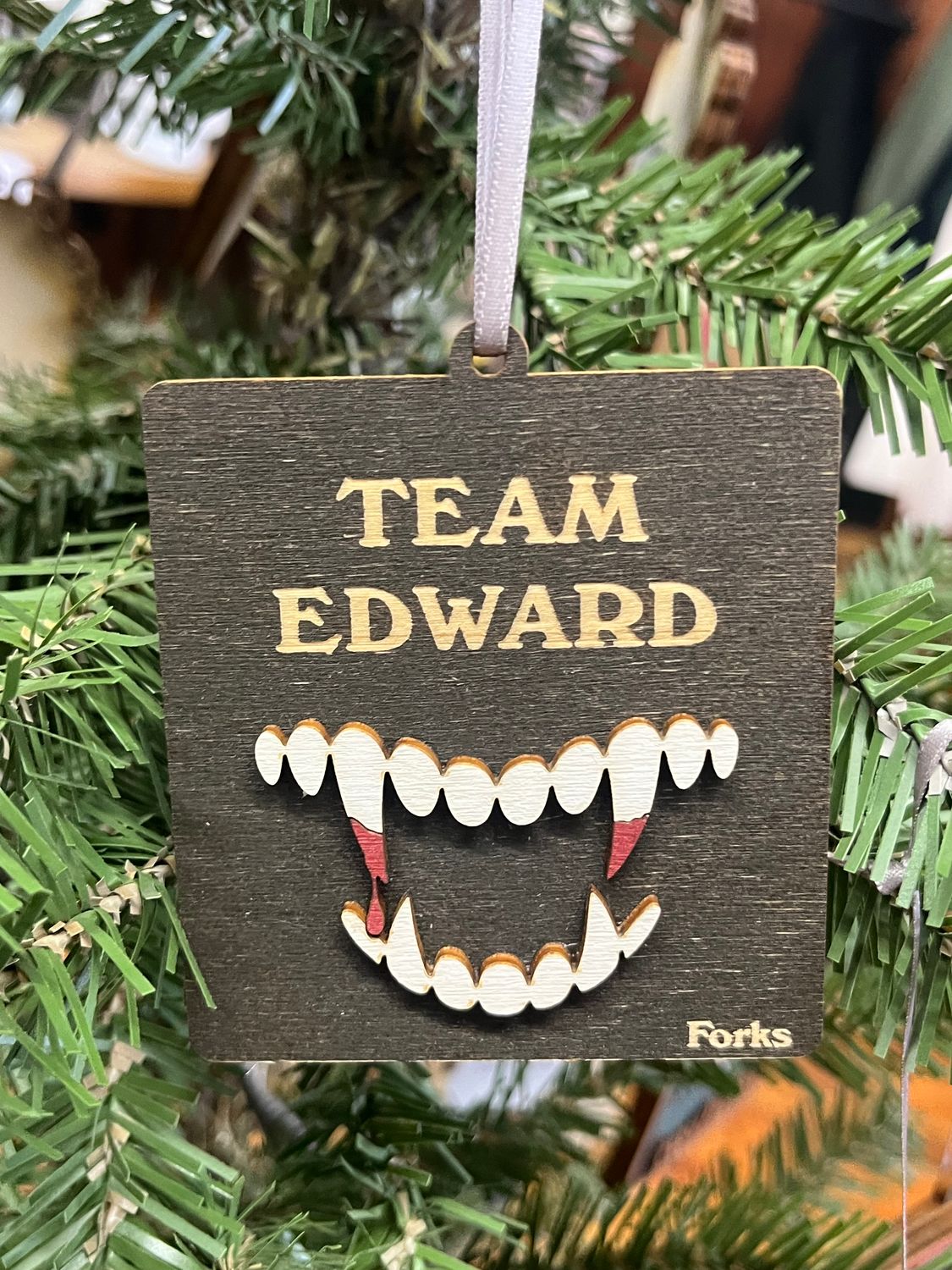 Team Edward Ornament