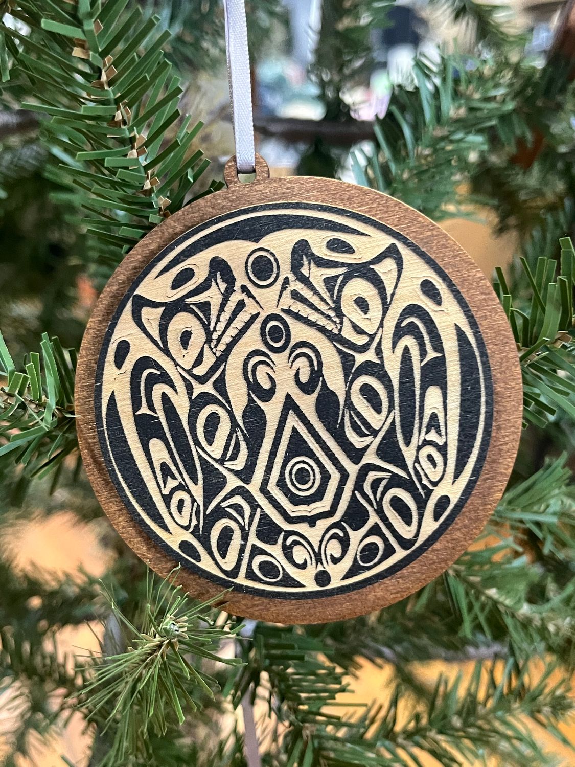 Jacob's Tattoo Wooden Ornament