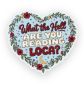 What the hell are you reading Loca? Holo Sticker
