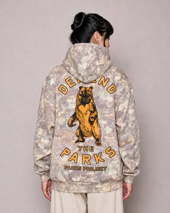 Defend the Parks Bear Hoodie