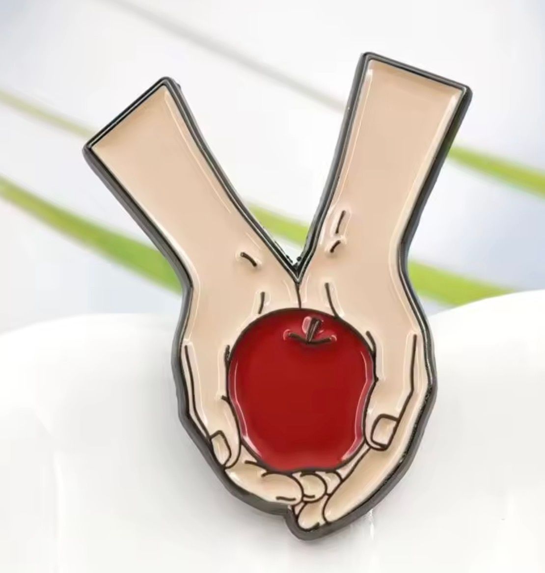 Twilight Apple Enamel Pin