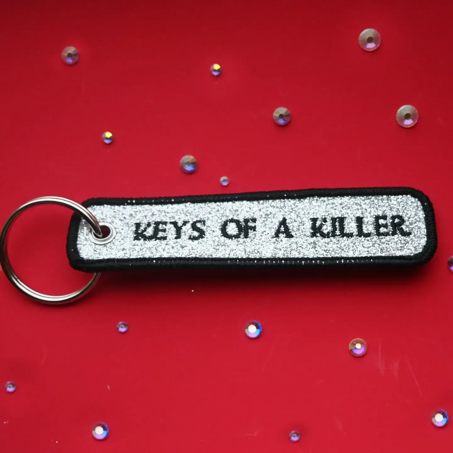 Keys of Killer Embroidered Keychain