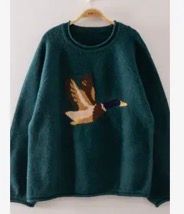 Mallard In Flight Sweater