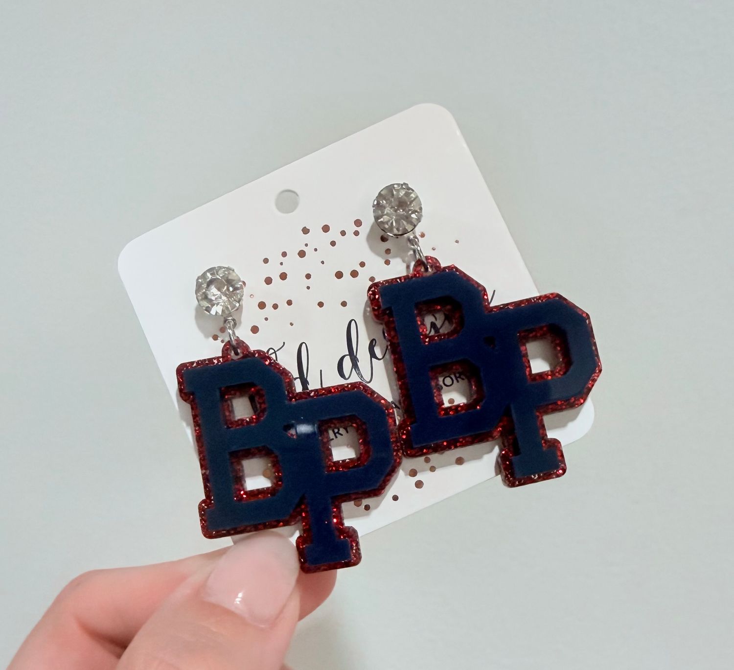 BP Acrylic Earrings