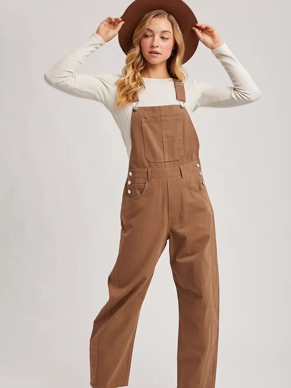 Barrel Overalls Jumpsuit