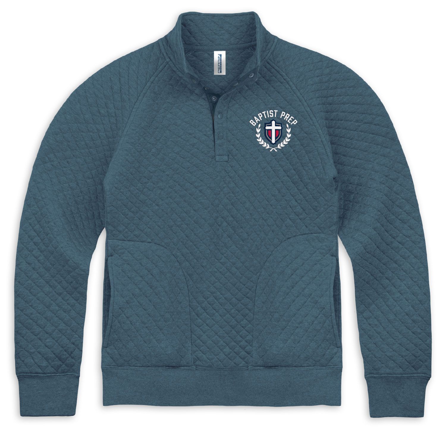 BP Crest Quilted Pullover