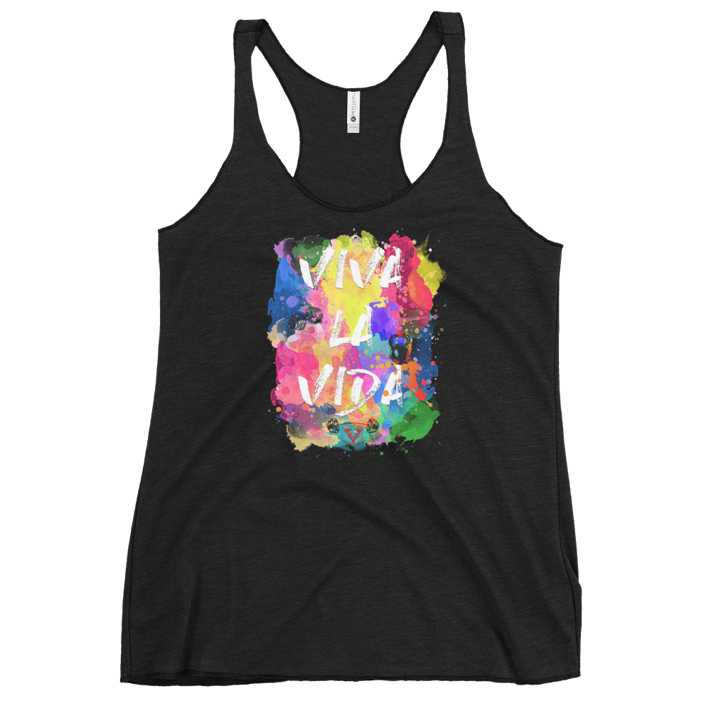 Viva La Vida - Triblend Racerback Tank 