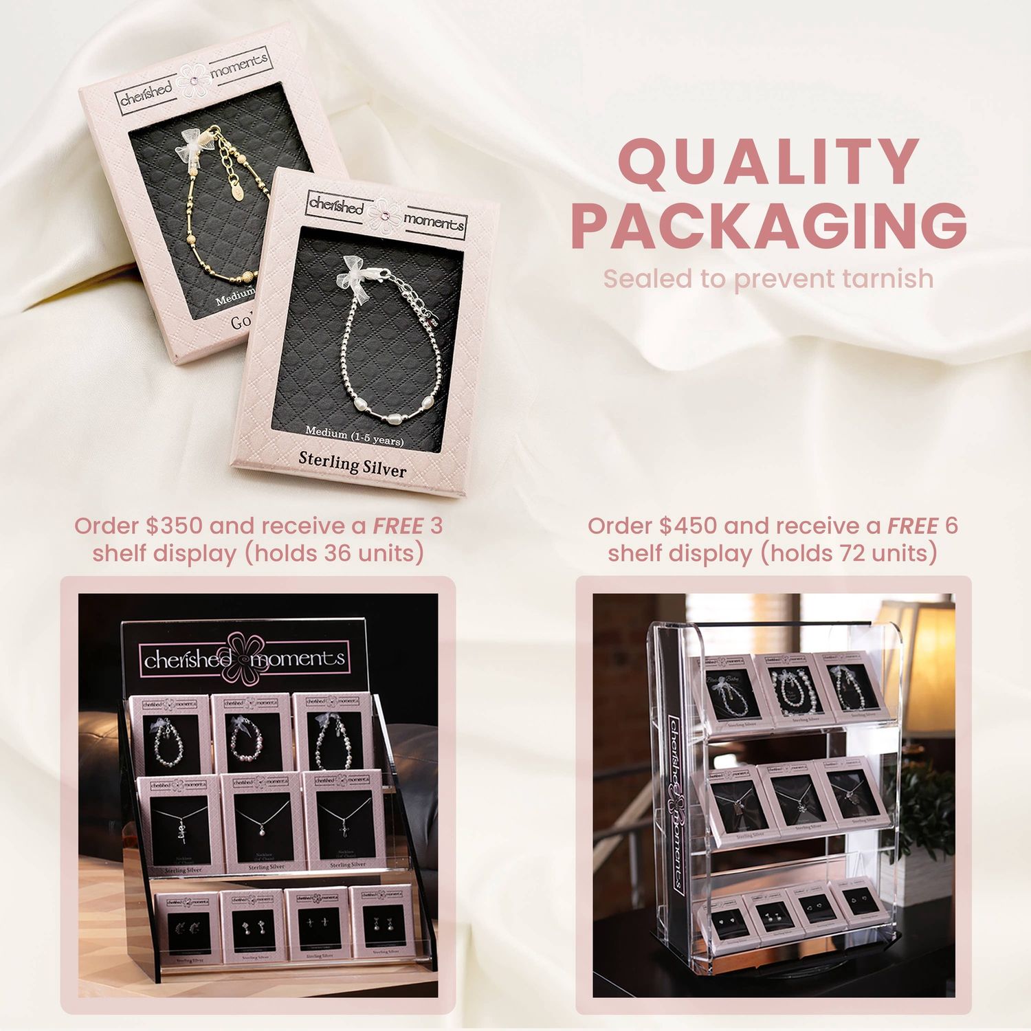 Sterling Silver Screw-Back White Pearl Earrings for Children