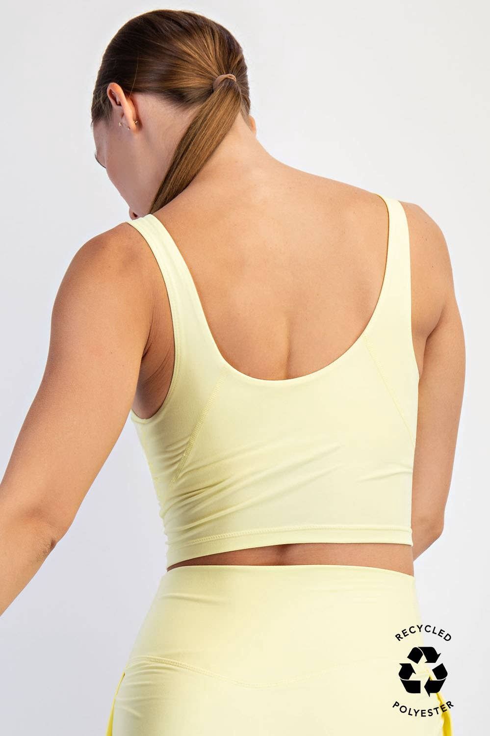 V NECK YOGA TOP