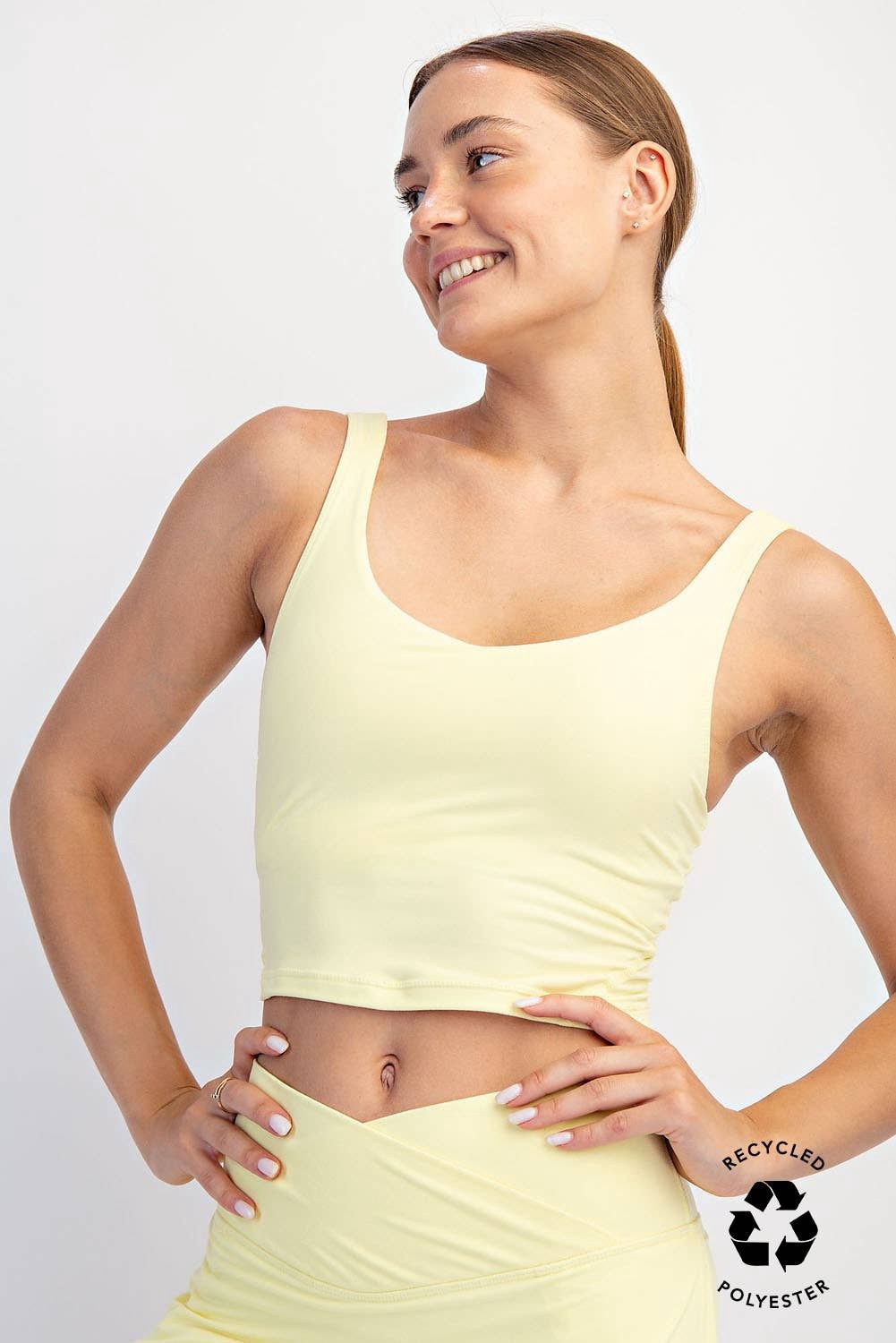 V NECK YOGA TOP