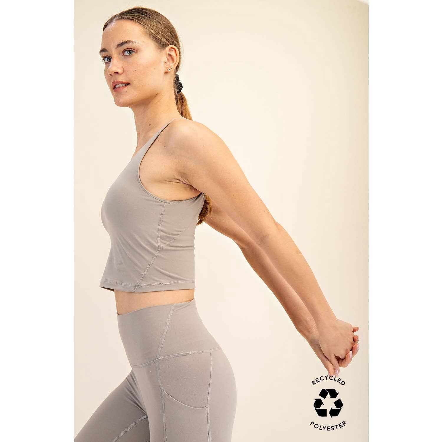 V NECK YOGA TOP