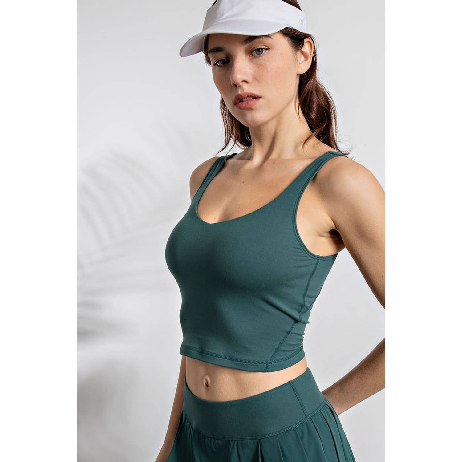 V NECK YOGA TOP