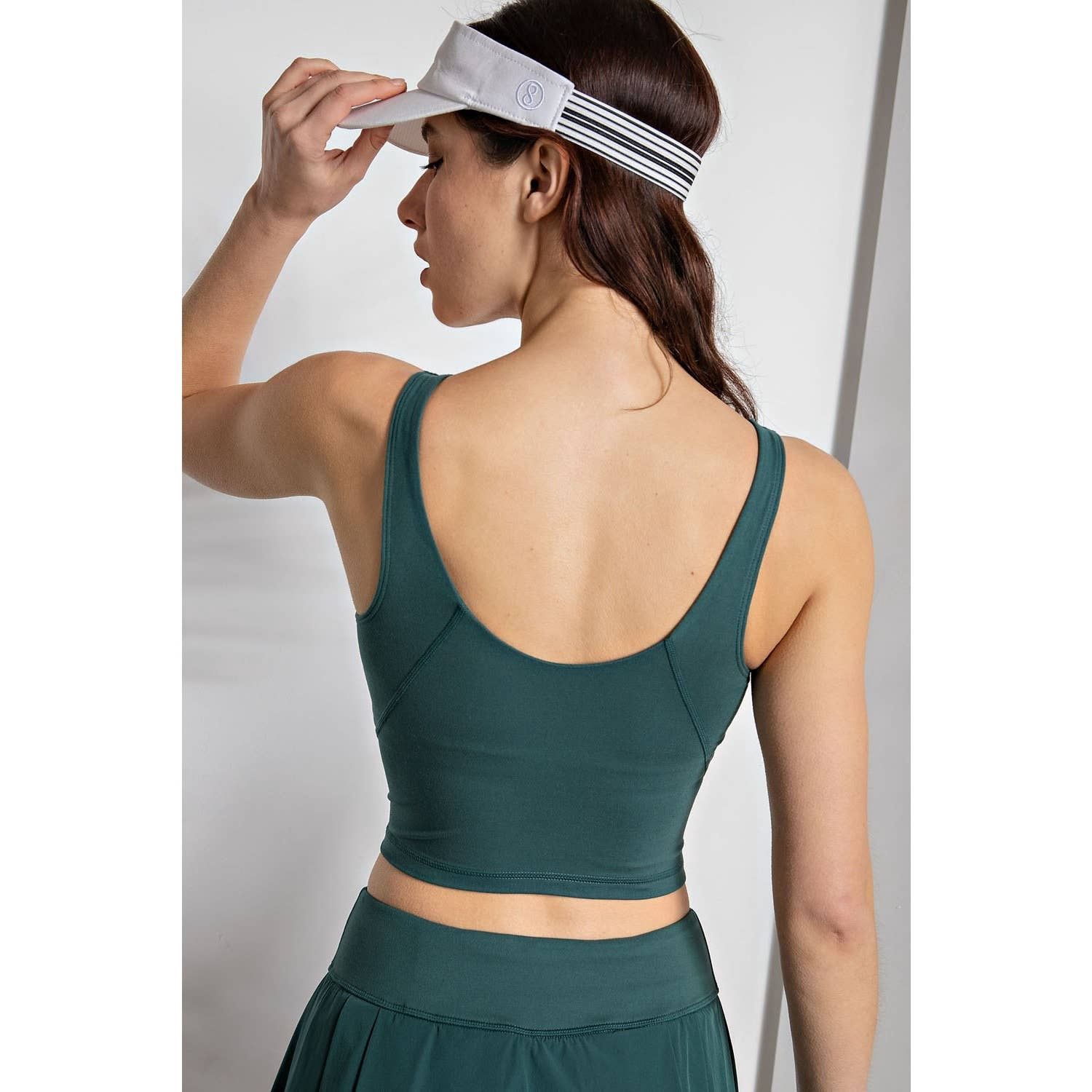 V NECK YOGA TOP
