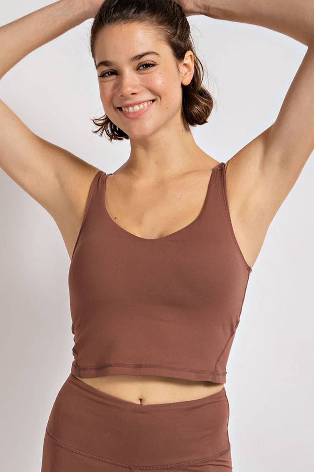 V NECK YOGA TOP