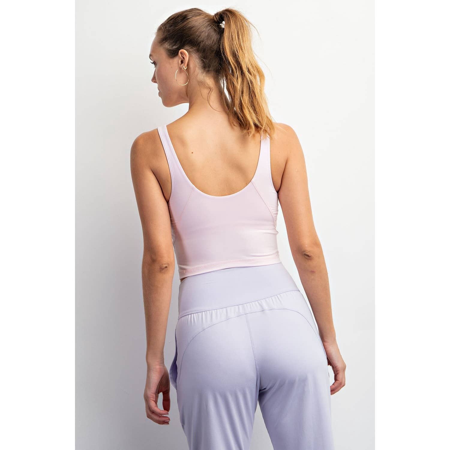 V NECK YOGA TOP