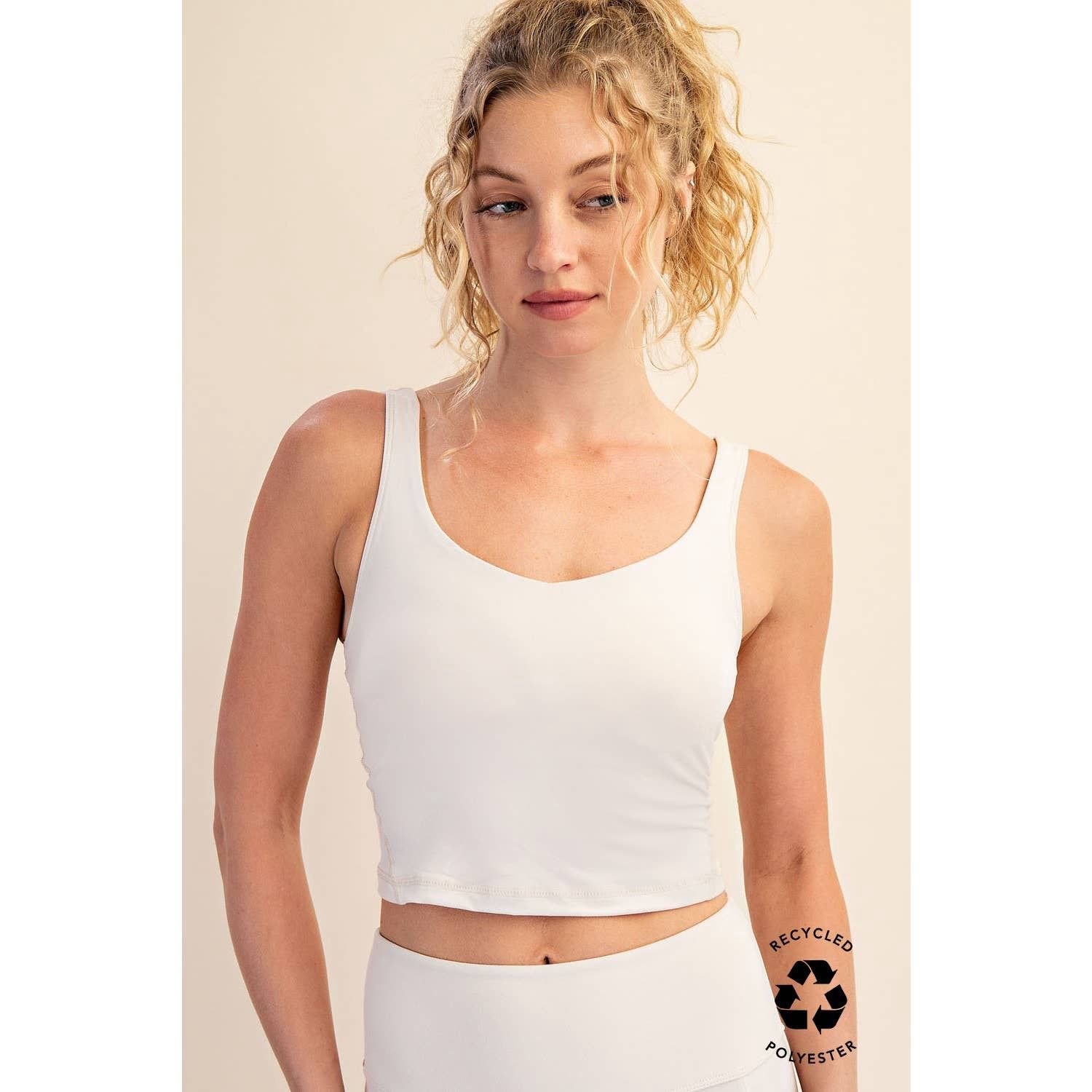 V NECK YOGA TOP