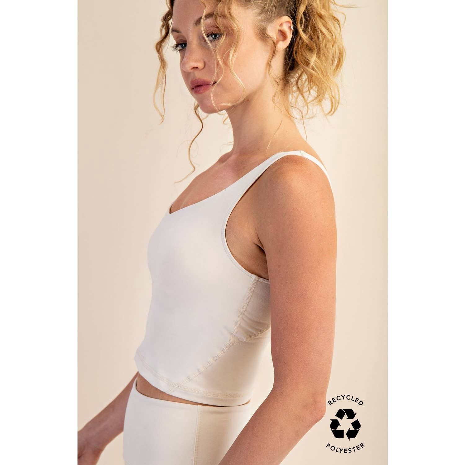V NECK YOGA TOP