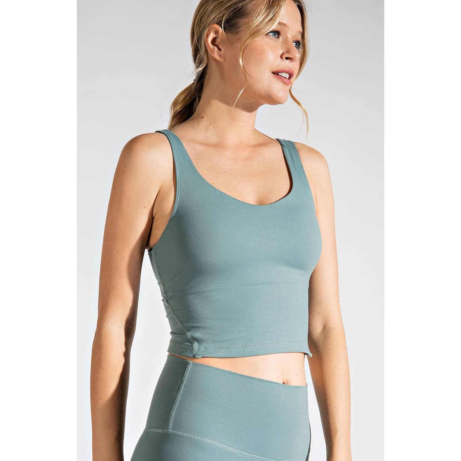V NECK YOGA TOP