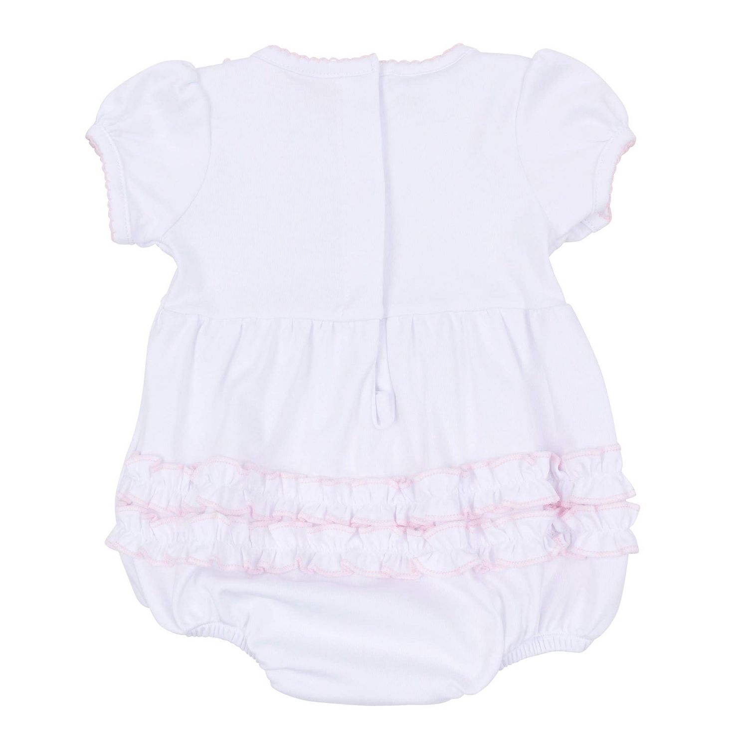 Juliette's Classics Ruffle Short Sleeve Bubble