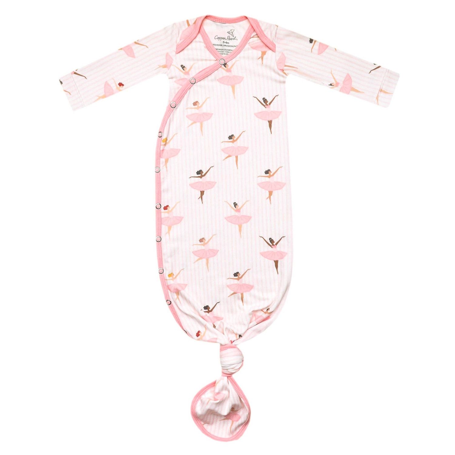 Newborn Knotted Gown - Katerina