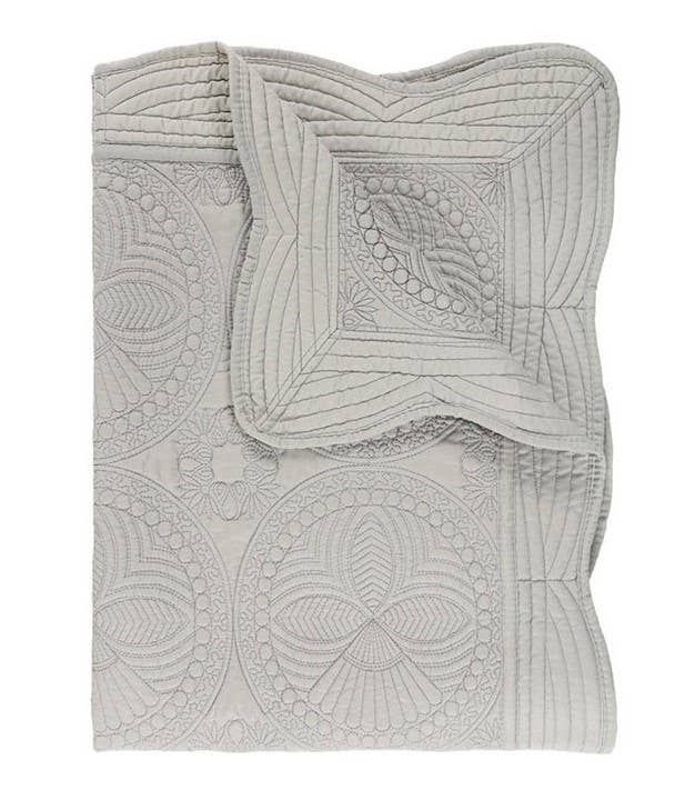 Heirloom Quilt - Baby Quilt Blanket Monogram