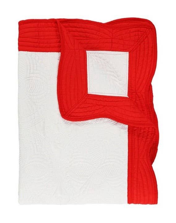 Heirloom Quilt - Baby Quilt Blanket Monogram