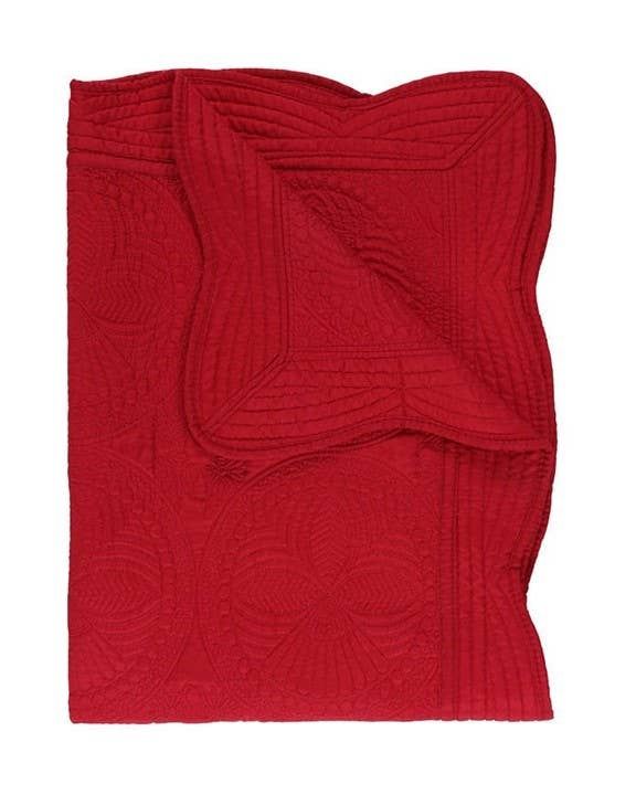 Heirloom Quilt - Baby Quilt Blanket Monogram